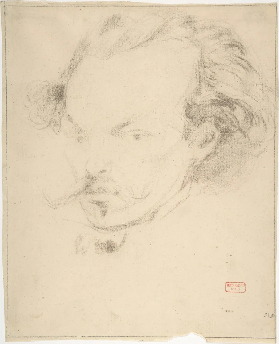 Portrait of the Artist (?) by Charles Bargue