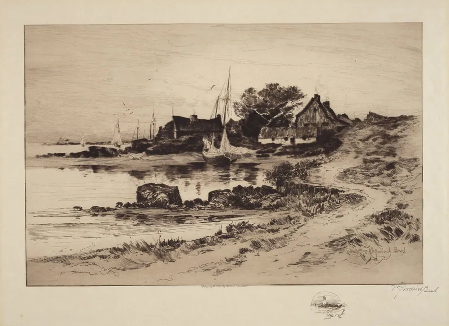 Old Gloucester Shore by William Goodrich Beal