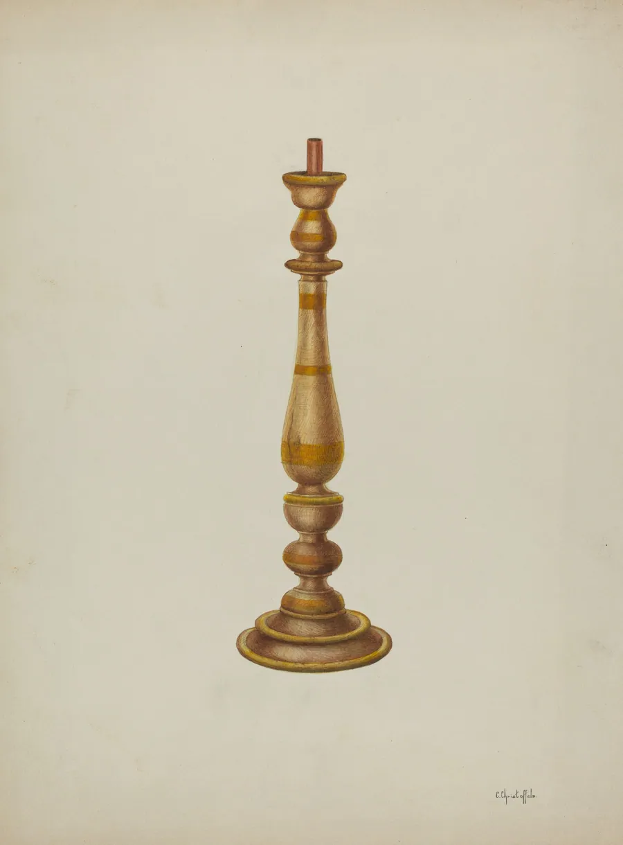 Candlestick by Cornelius Christoffels