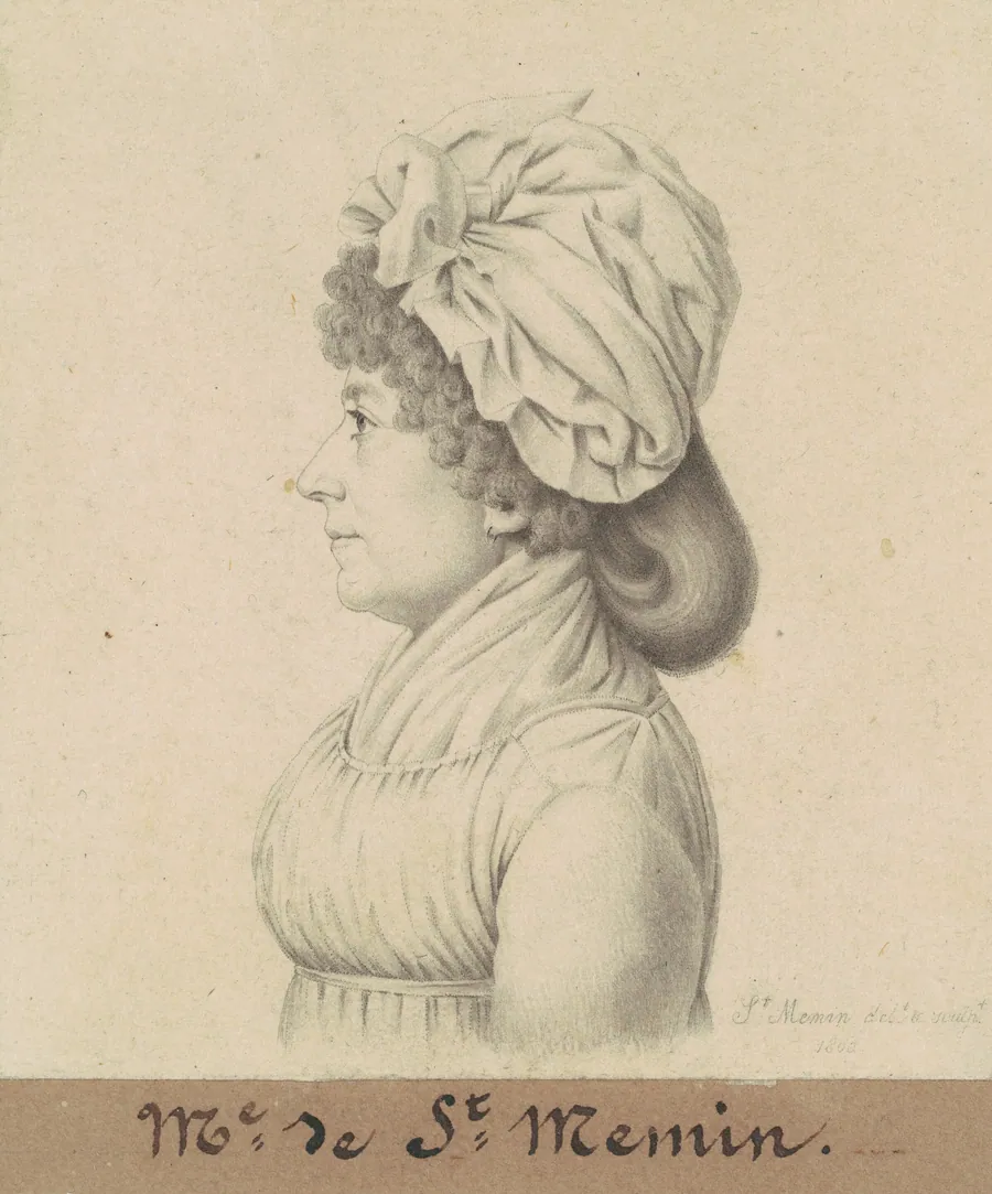 Marie-Victoire Févret de Saint-Mémin by Charles B. J. Févret de Saint-Mémin