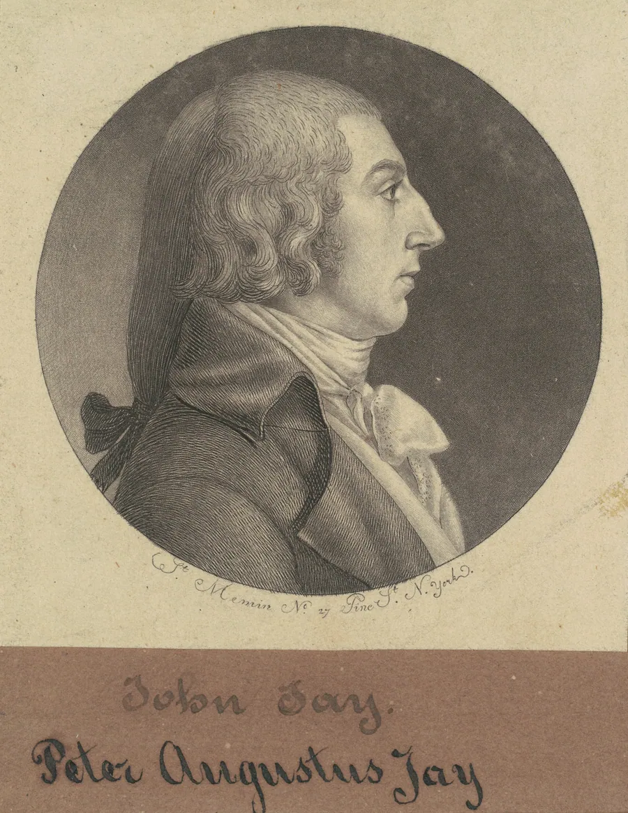 Peter Augustus Jay by Charles B. J. Févret de Saint-Mémin