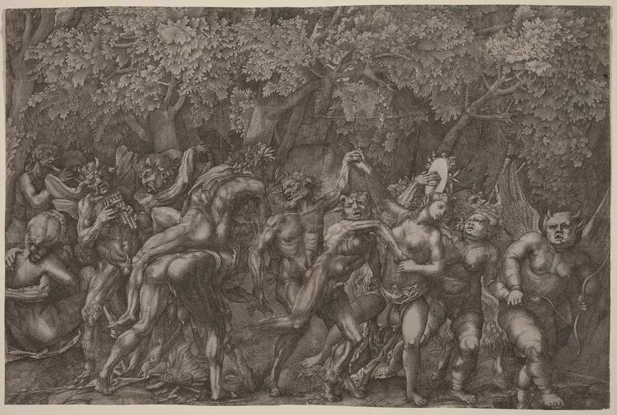 Bacchanale by Giulio Sanuto