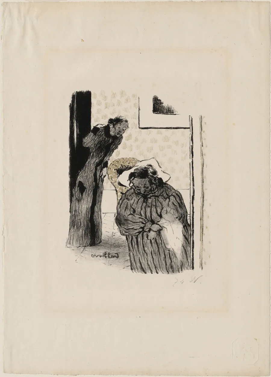 Interior (Intérieur) by Edouard Vuillard