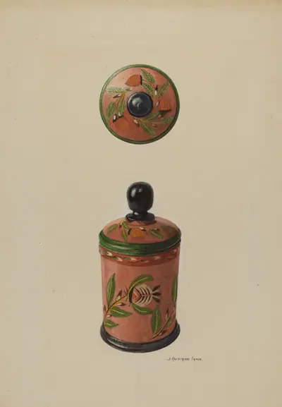 Pa. German Saffron Box