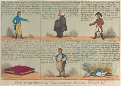 This is the House in Gloucester Place, Plate 2