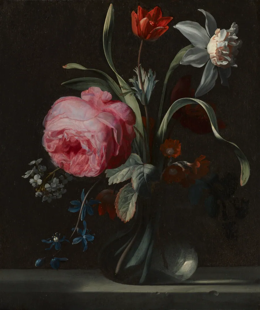 Flowers in a Vase by Simon Verelst