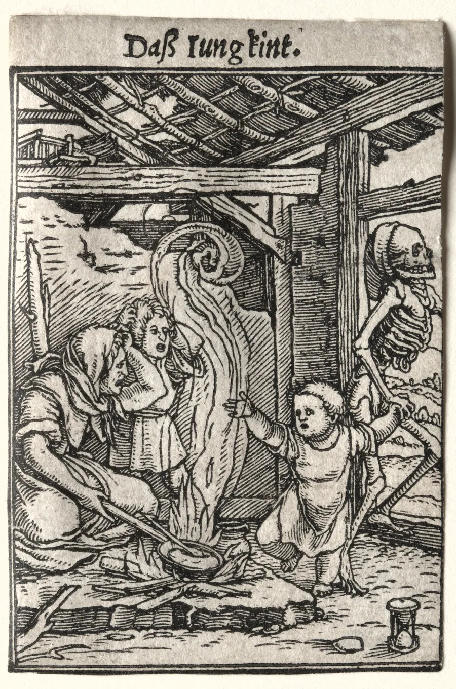 Dance of Death:  The Child by Hans Holbein the Younger