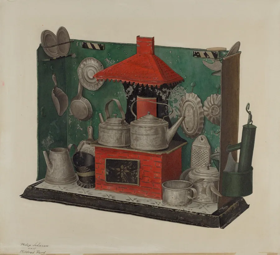 Toy Kitchen by Philip Johnson