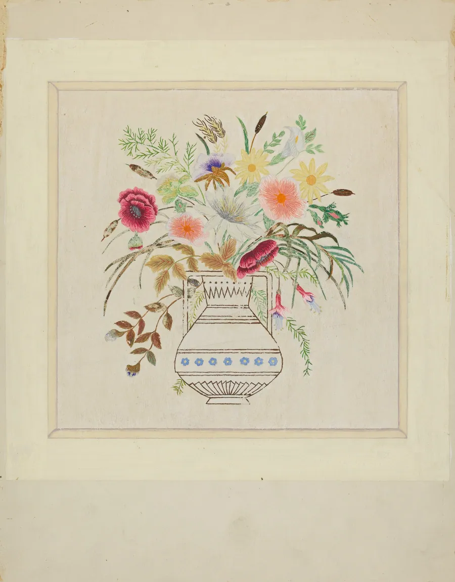 Embroidered Picture by Gordena Jackson