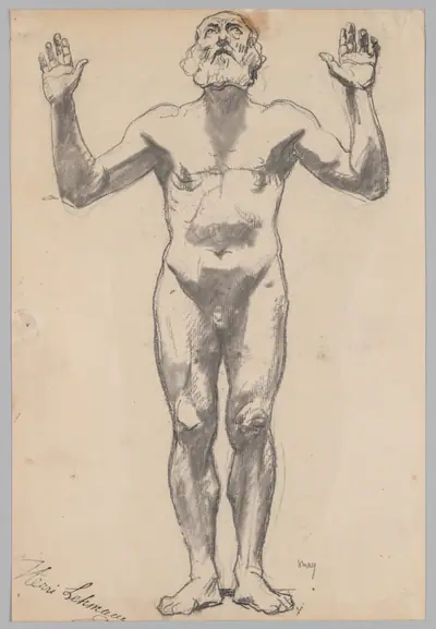 Nude Study of an Old Man