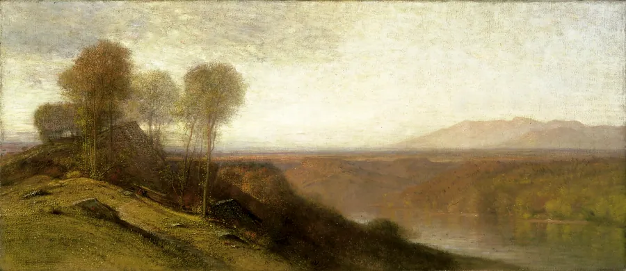 Kanawha River Valley by Samuel Colman, born Portland, ME 1832-died New York City 1920