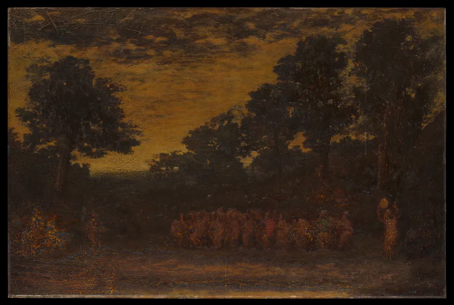 The Pipe Dance by Ralph Albert Blakelock