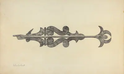 Weather Vane - Scroll with Index