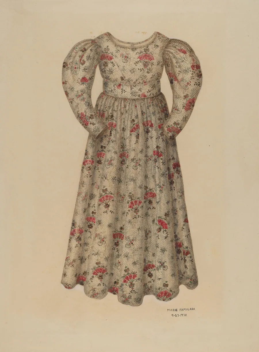 Girl's Chintz Dress by Marie Famularo