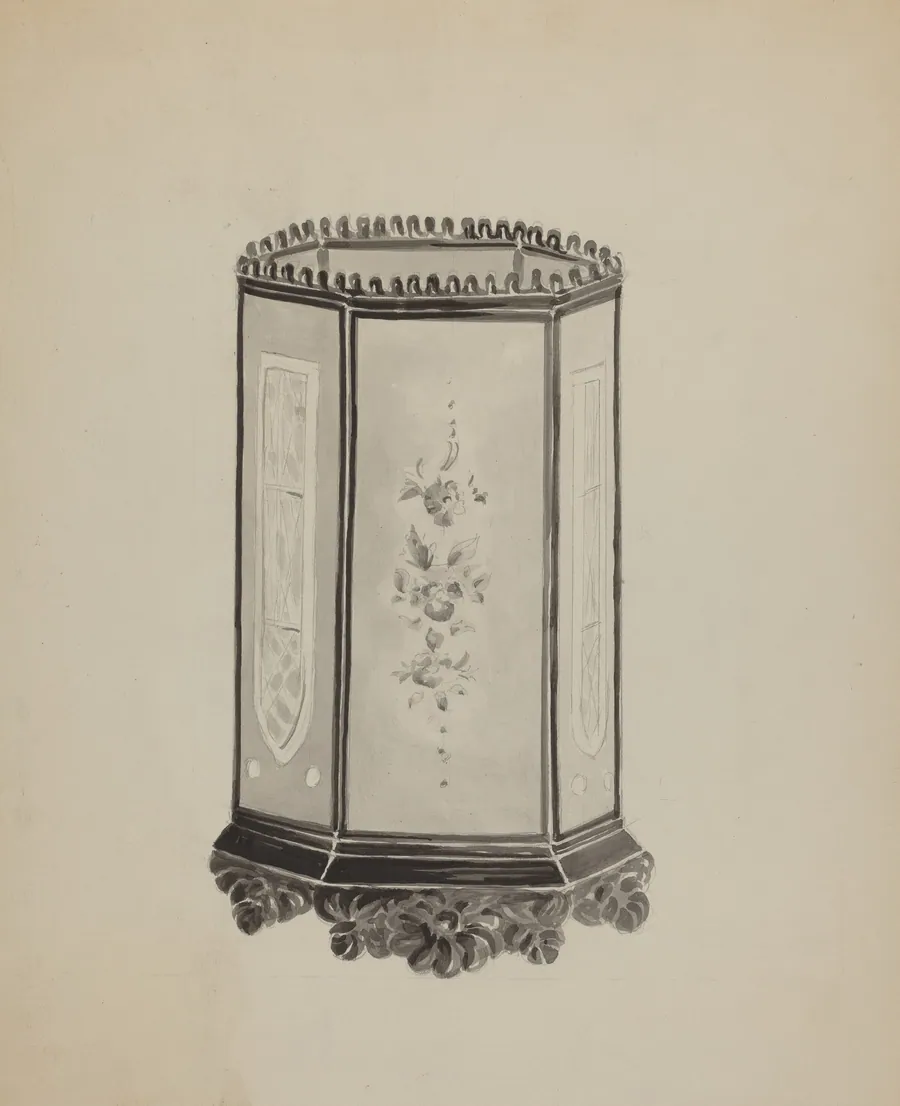 Hall Candle Lantern by Blanche Waterbury