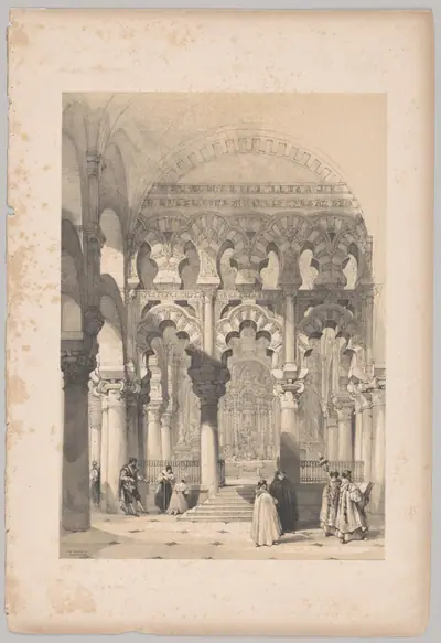 Picturesque Sketches in Spain: The Mosque, Cordova