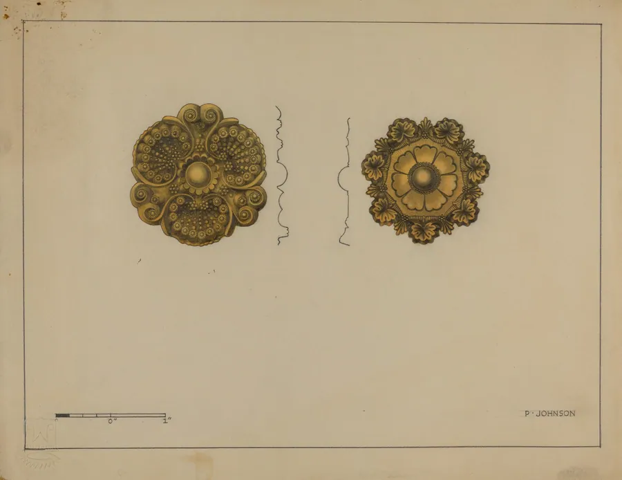 Rosette Mounts by Philip Johnson