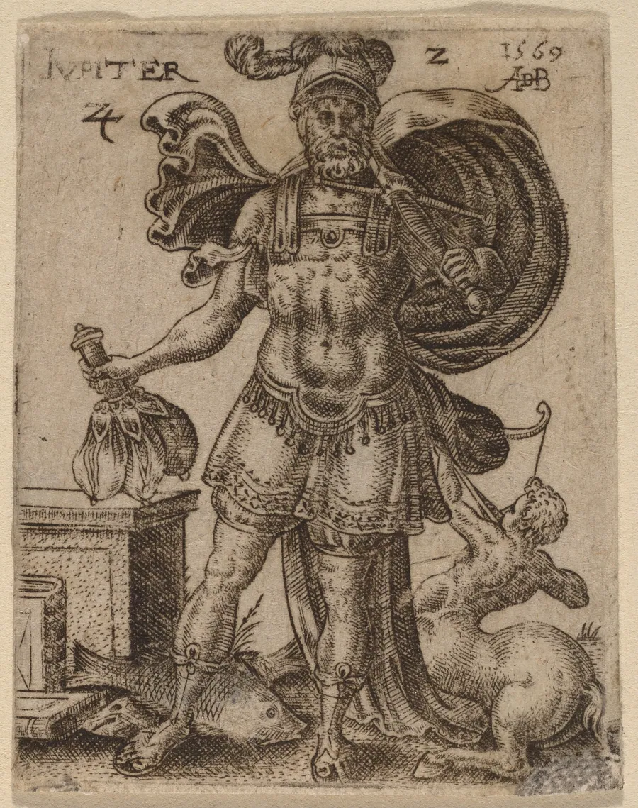 Jupiter by Abraham de Bruyn