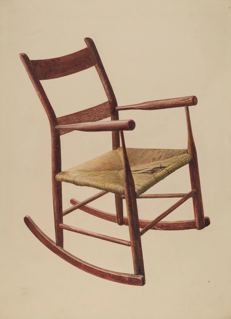 Child's Rocking Chair by Herman O. Stroh