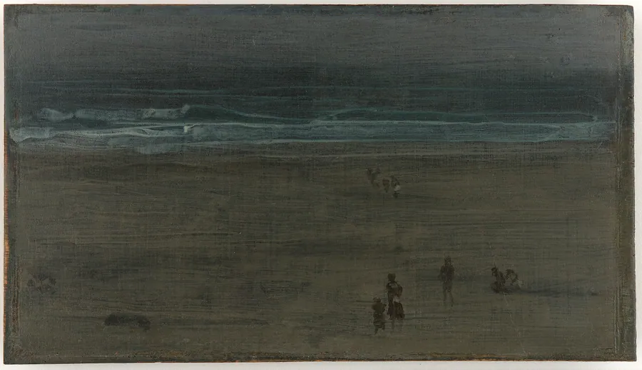 The Sea and Sand by James McNeill Whistler (1834-1903)