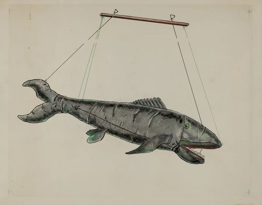 Shark Puppet by Sebastian Simonet