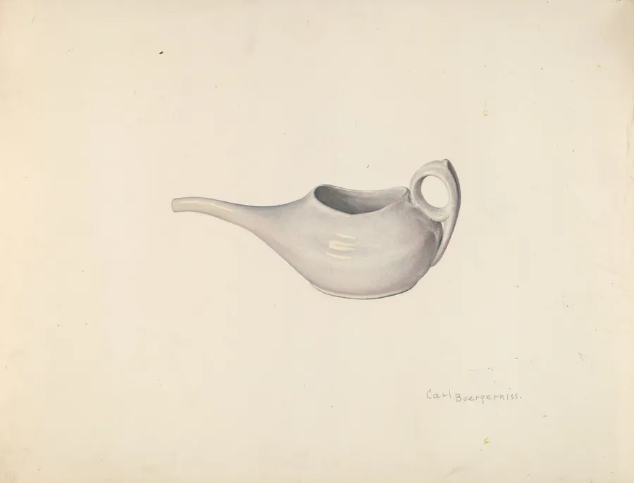 Invalid's Feeding Cup by Carl Buergerniss