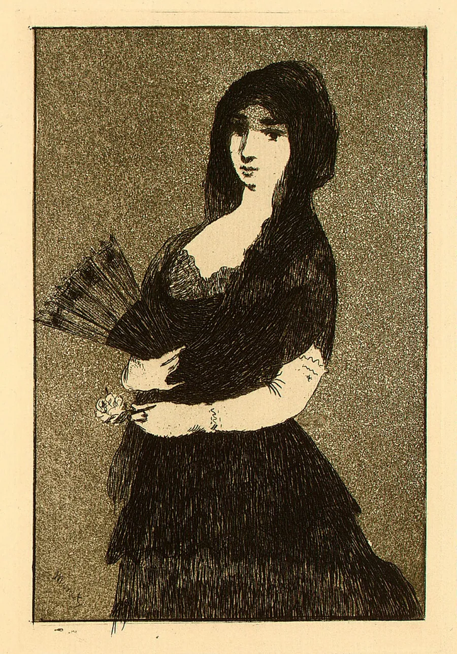 Fleur Exotique (Exotic Flower) by Edouard Manet
