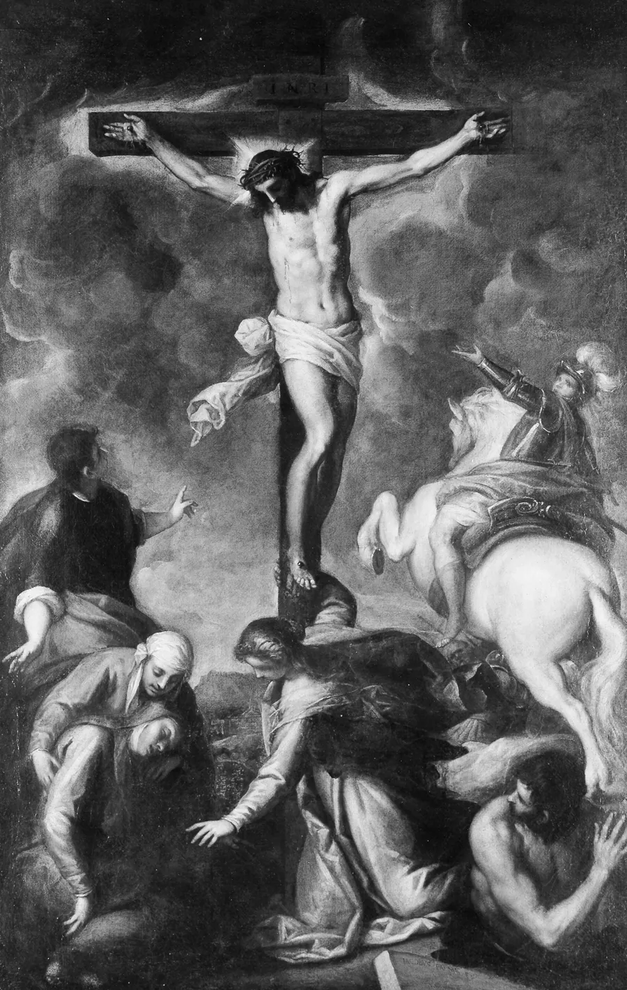 The Crucifixion by Jacopo Palma the Younger