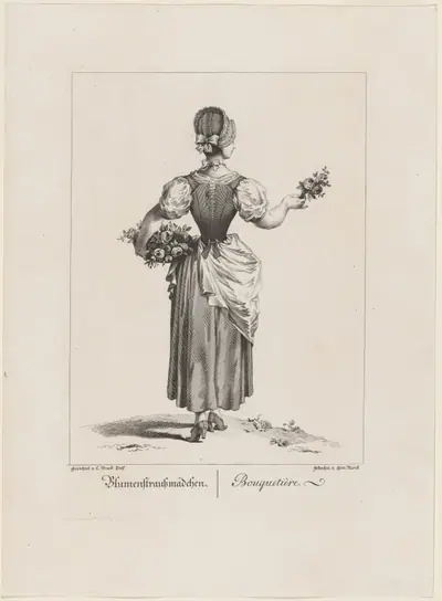 Blumenstraussmädchen (Flower Seller)
