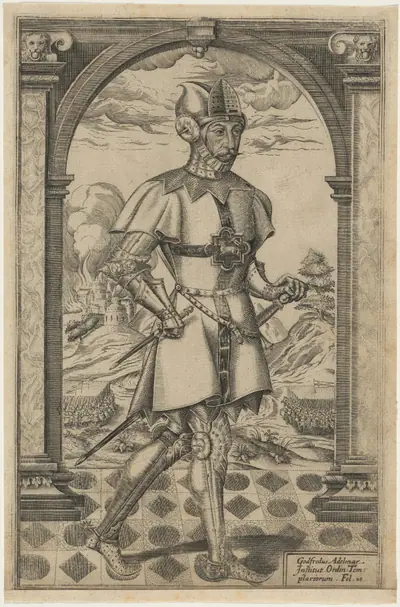 Godfrey Adelmar, Founder of the Knights Templar