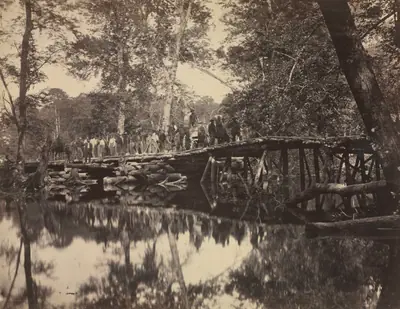 Military Bridge, Across the Chickahominy, Virginia