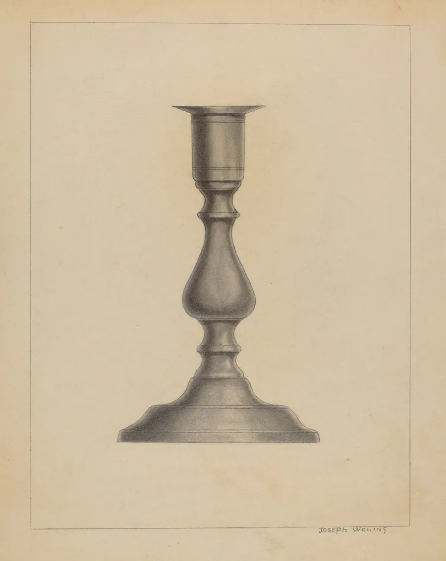 Candlestick by Joseph Wolins