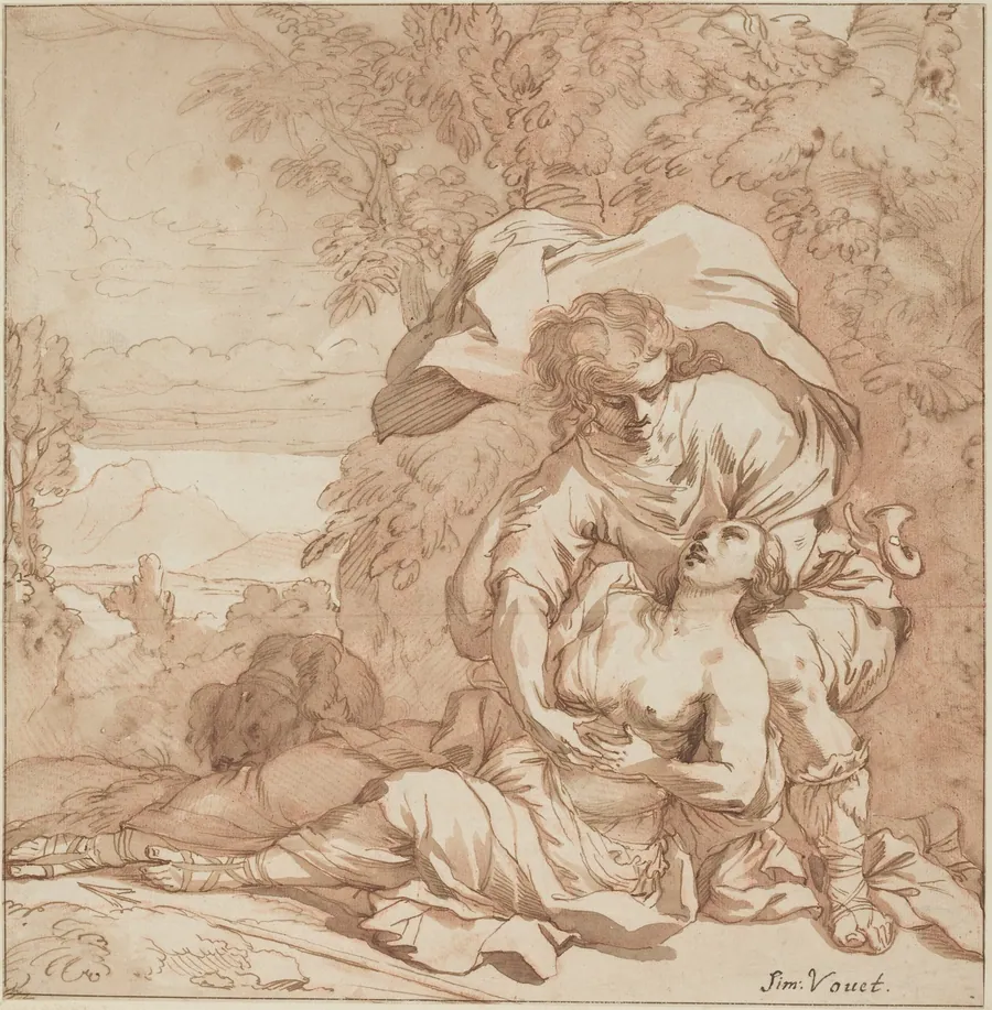 Procris and Cephalus (?) by Anonymous Artist