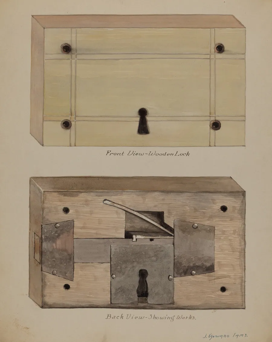 Lock by J. Howard Iams