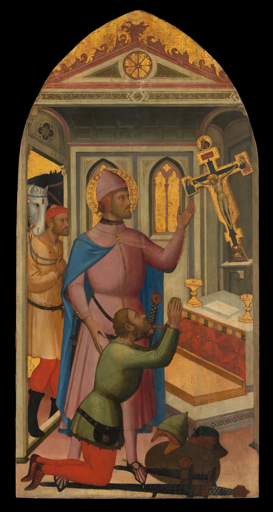 An Episode from the Life of Saint Giovanni Gualberto by Niccolò di Pietro Gerini