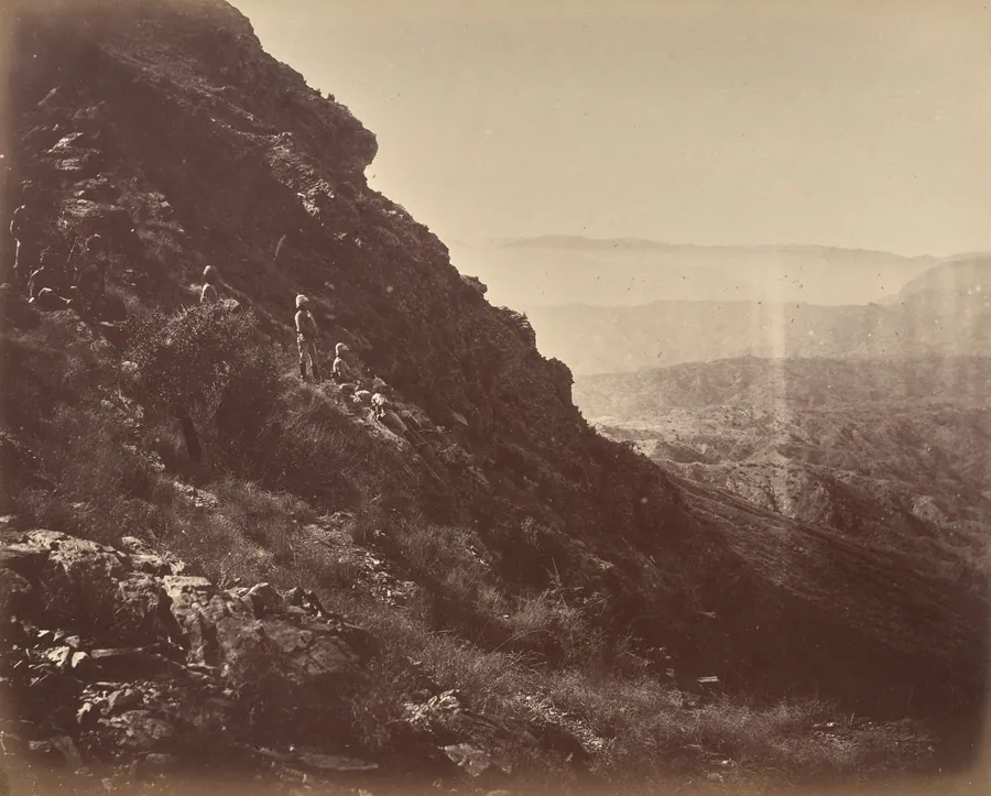 Khyber Side of Sarkai Hill by John Burke
