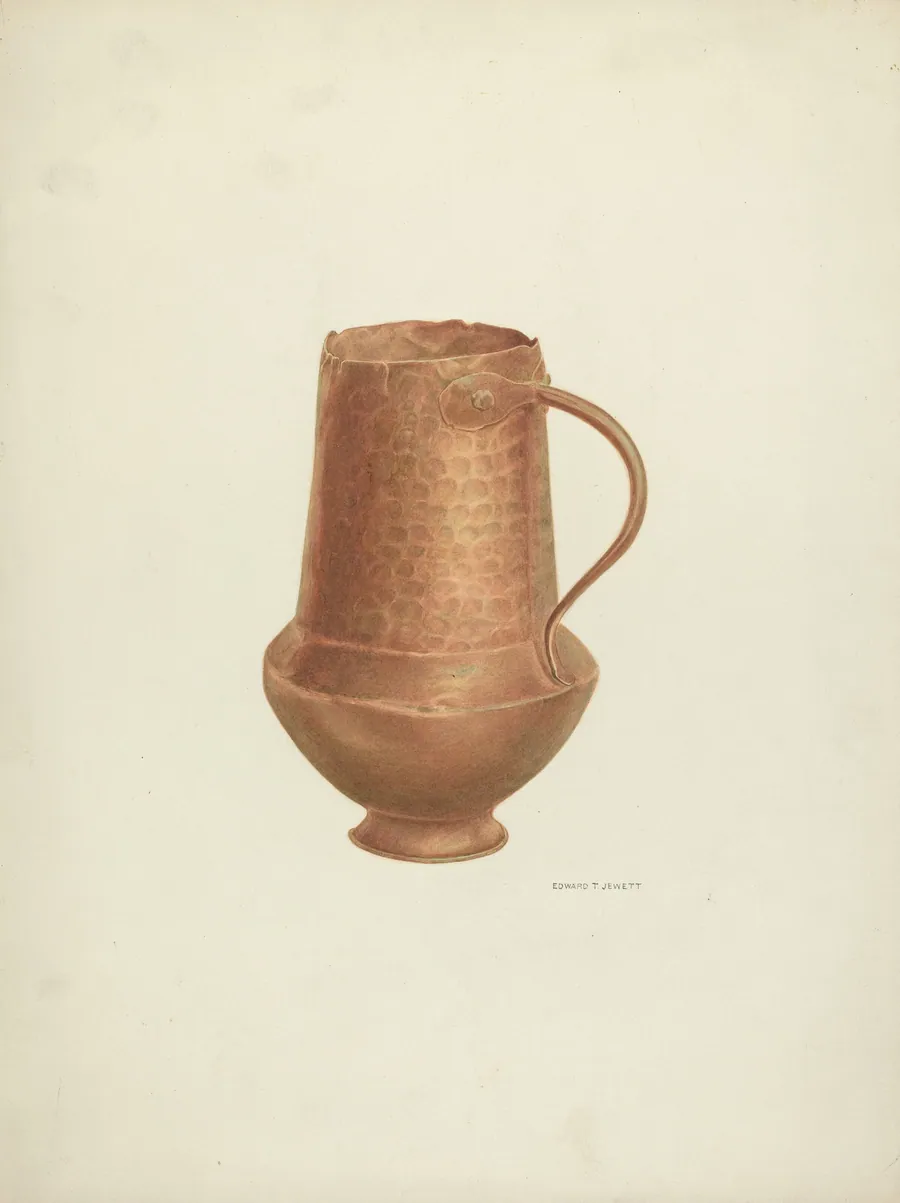Copper Cruet by Edward Jewett