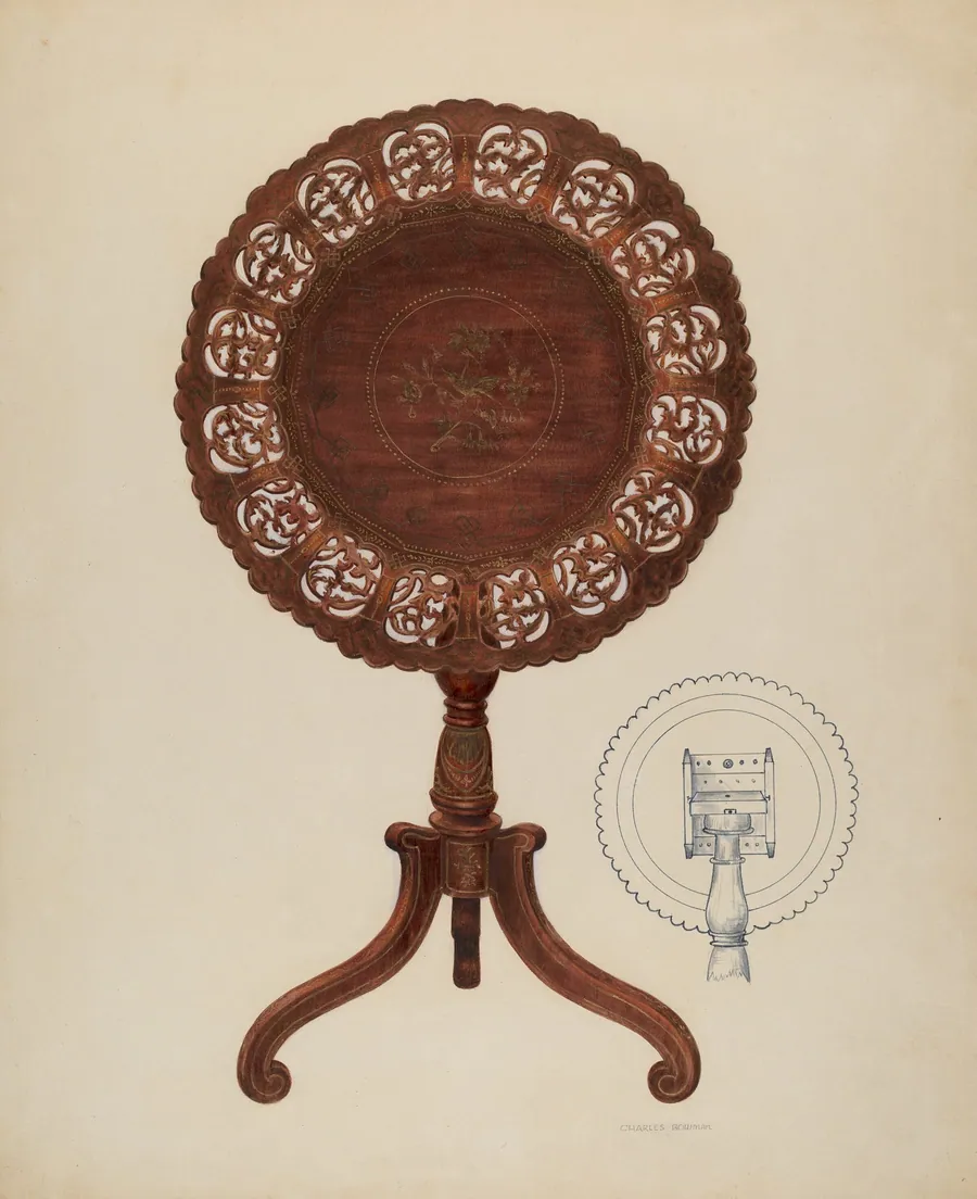 Table by Charles Bowman