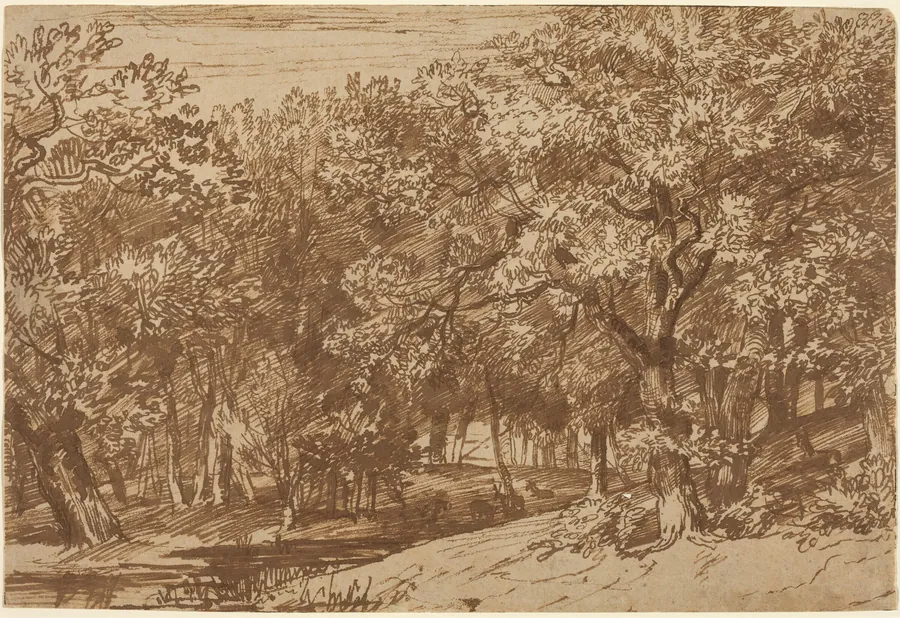 Deer Park by Jan Lievens