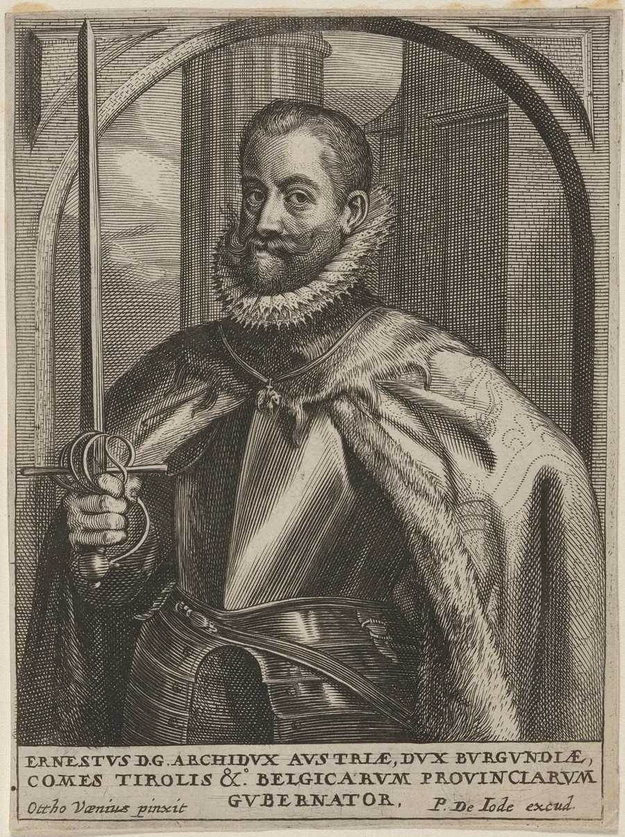 Ernest, Archduke of Austria by Pieter de Jode II