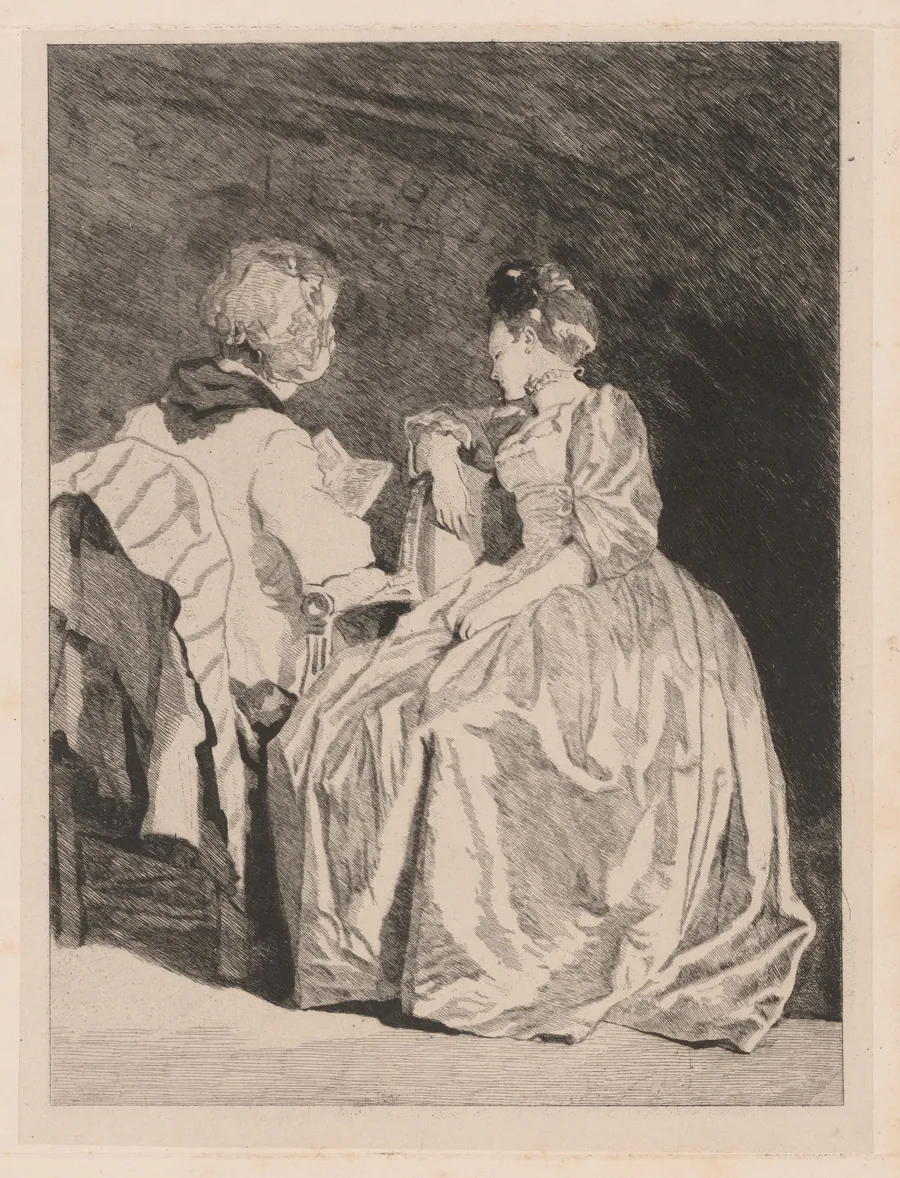 La Lecture (The Reading) by Jules de Goncourt