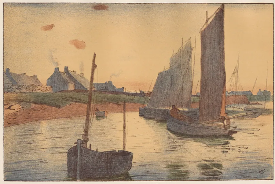 Tristesse sur la Mer by Raoul André Ulmann