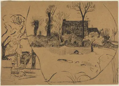 Landscape at Pont-Aven