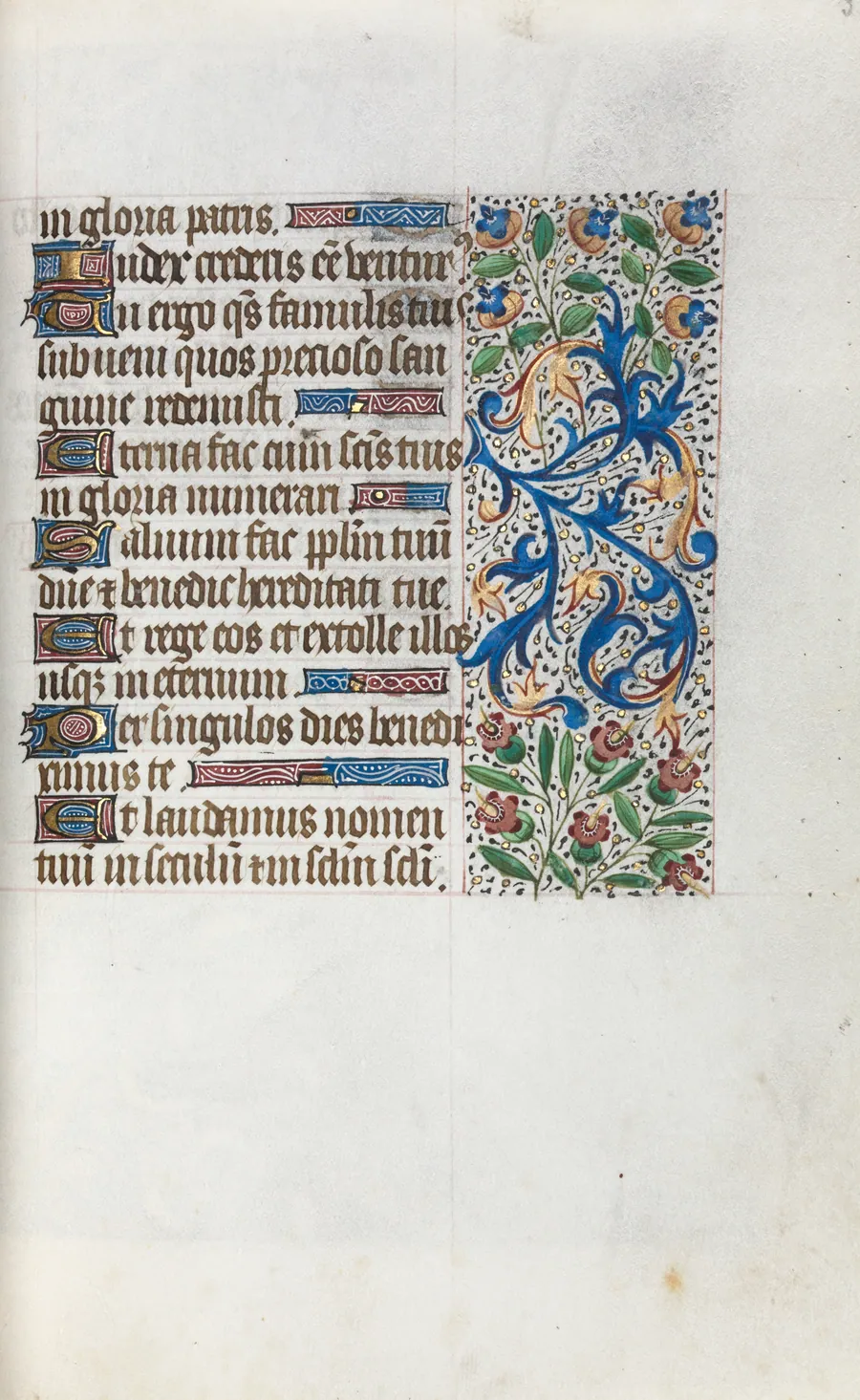 Book of Hours (Use of Rouen): fol. 38v by Master of the Geneva Latini