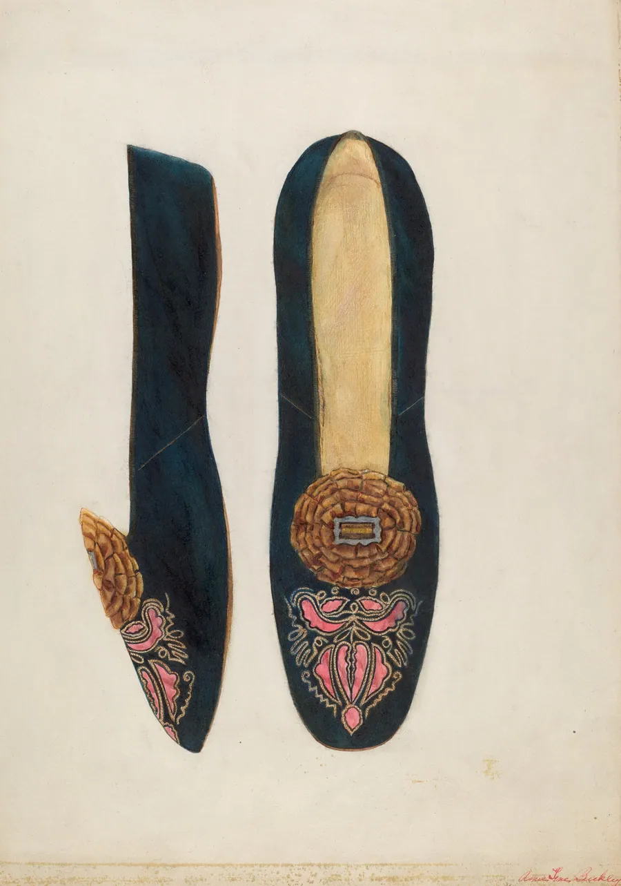Woman's Slipper by Ann Gene Buckley