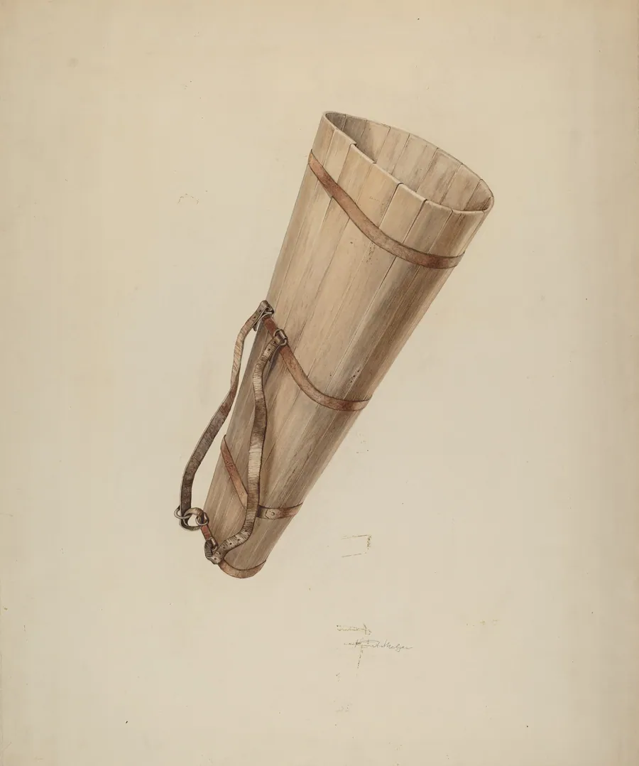 Vinyard Basket by Kurt Melzer
