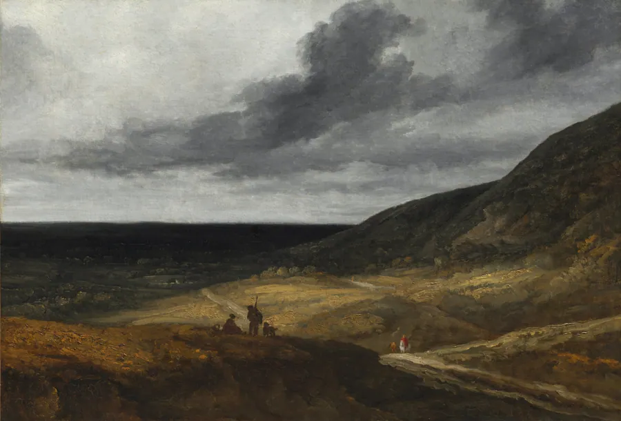 Landscape Near Paris by Georges Michel