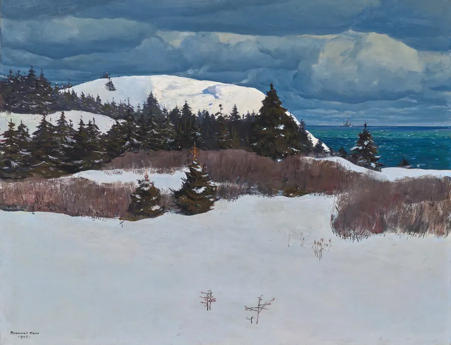 Maine Coast by Rockwell Kent