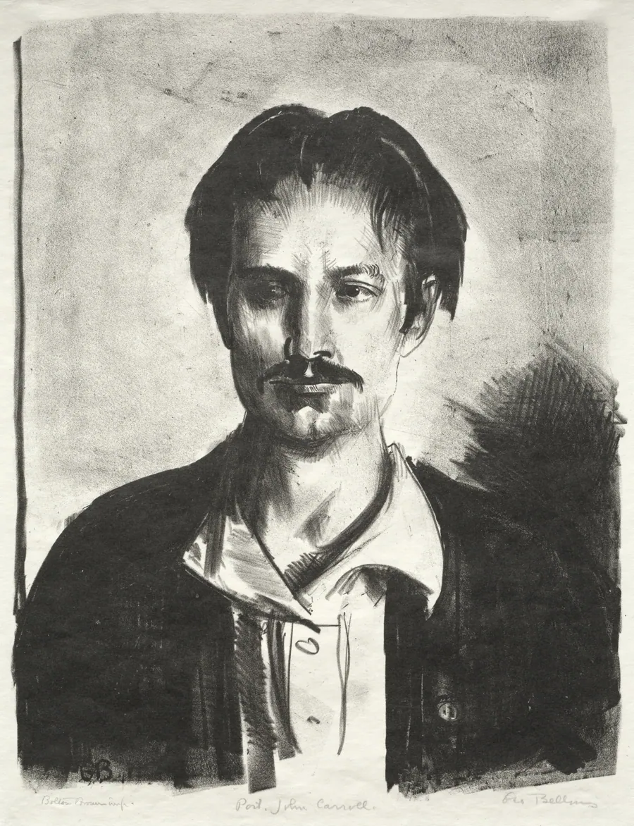 Portrait of John Carroll by George Bellows