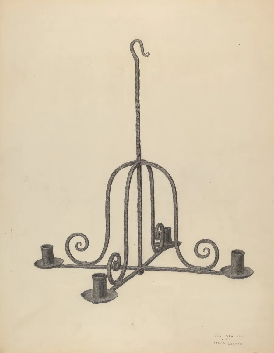Chandelier by Jacob Lipkin